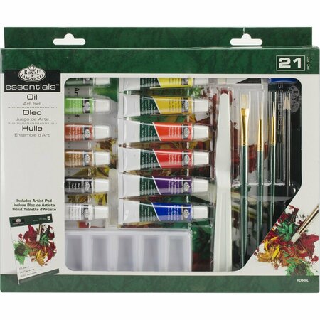 ROYAL BRUSH OIL PAINT -ESSENTIALS ART SET RD846L